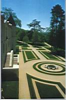 France, Bazoches-du-Morvan, Chateau, Jardin